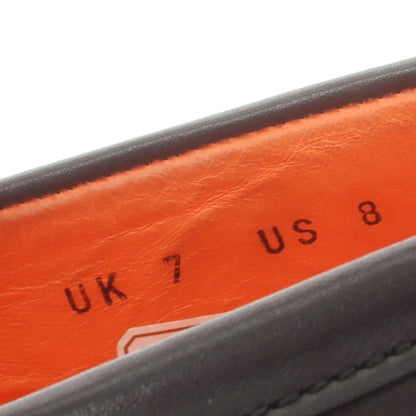 【中古】サントーニ Santoni コインローファー ブラック【 7 】【 状態ランクB 】【 メンズ 】