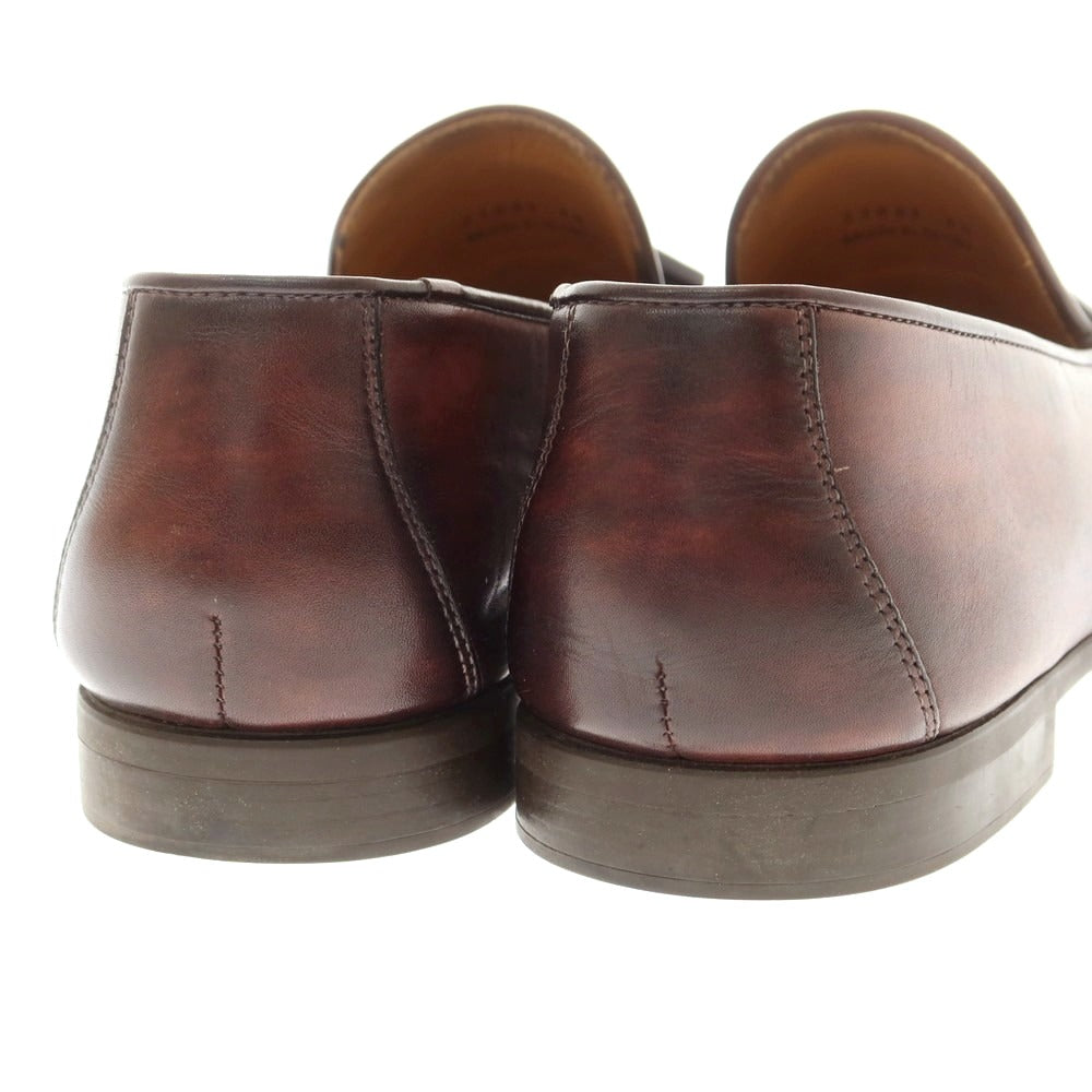 【中古】マグナーニ MAGNANNI タッセルローファー ブラウン【 40 】【 状態ランクB 】【 メンズ 】