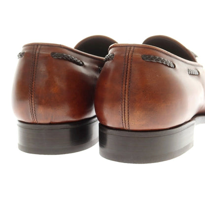 【中古】サンヨウ ヤマチョウ 三陽山長 タッセルローファー ブラウン【 8 】【 状態ランクA 】【 メンズ 】