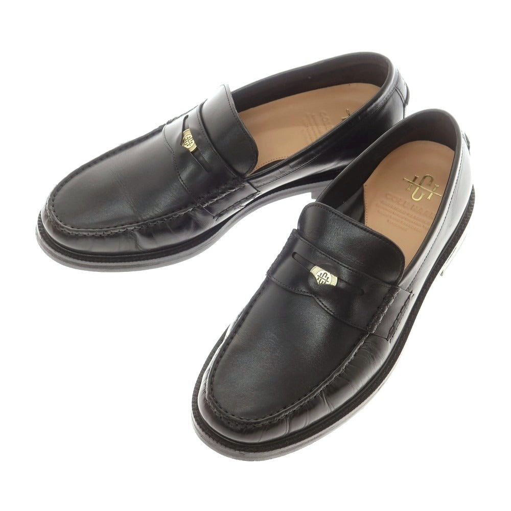 【中古】コールハーン COLE HAAN コインローファー ブラック【 9M 】【 状態ランクB 】【 メンズ 】