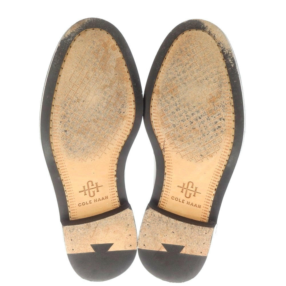 【中古】コールハーン COLE HAAN コインローファー ブラック【 9M 】【 状態ランクB 】【 メンズ 】