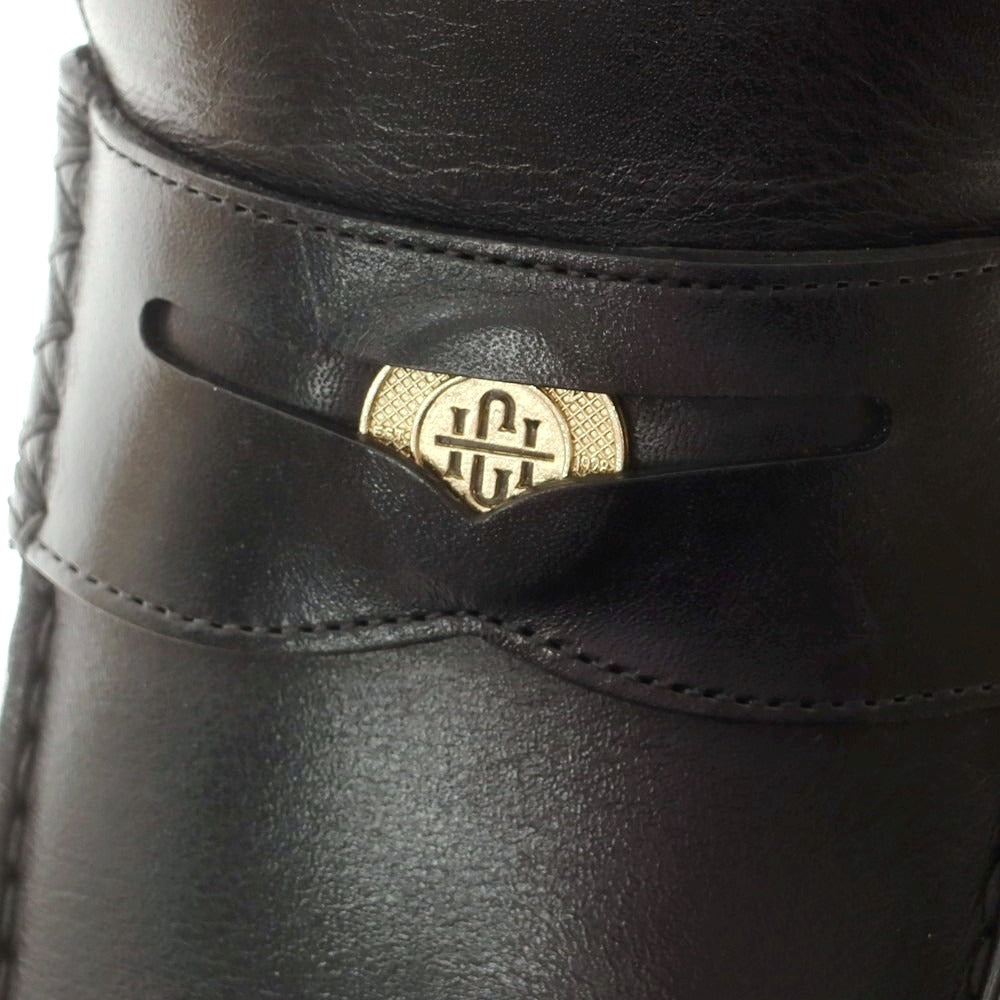 【中古】コールハーン COLE HAAN コインローファー ブラック【 9M 】【 状態ランクB 】【 メンズ 】