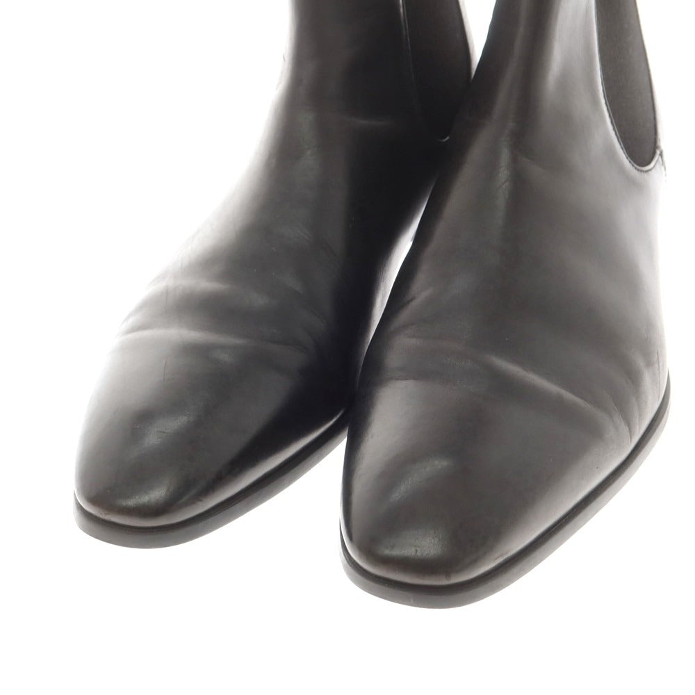 【中古】ジョルジオアルマーニ GIORGIO ARMANI サイドゴアブーツ ブラック【 7 1/2 】【 状態ランクC 】【 メンズ 】