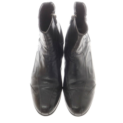 【中古】アルベルトガルディアーニ Alberto Guardiani レザー サイドジップブーツ ブラック【 41 】【 状態ランクB 】【 メンズ 】