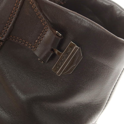 【中古】アルベルトガルディアーニ Alberto Guardiani レザー サイドジップブーツ ダークブラウン【 41 】【 状態ランクB 】【 メンズ 】