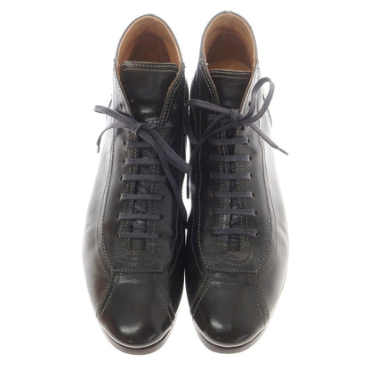 【中古】フランチェスケッティ FRANCESCHETTI レザー レースアップブーツ ブラック【 7 1/2位 】【 状態ランクC 】【 メンズ 】
