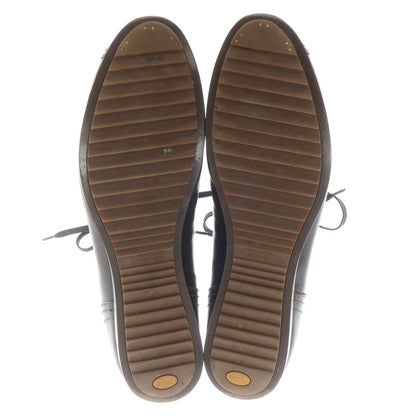 【中古】フランチェスケッティ FRANCESCHETTI レザー レースアップブーツ ブラック【 7 1/2位 】【 状態ランクC 】【 メンズ 】