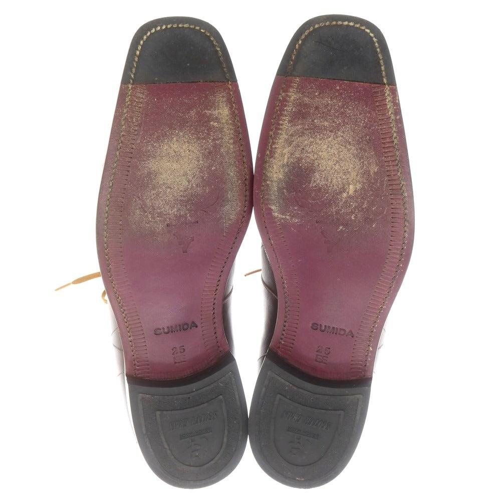 【中古】スコッチグレイン SCOTCH GRAIN SUMIDA spider スパイダー レースアップブーツ ブラウン【 25EE 】【 状態ランクB 】【 メンズ 】