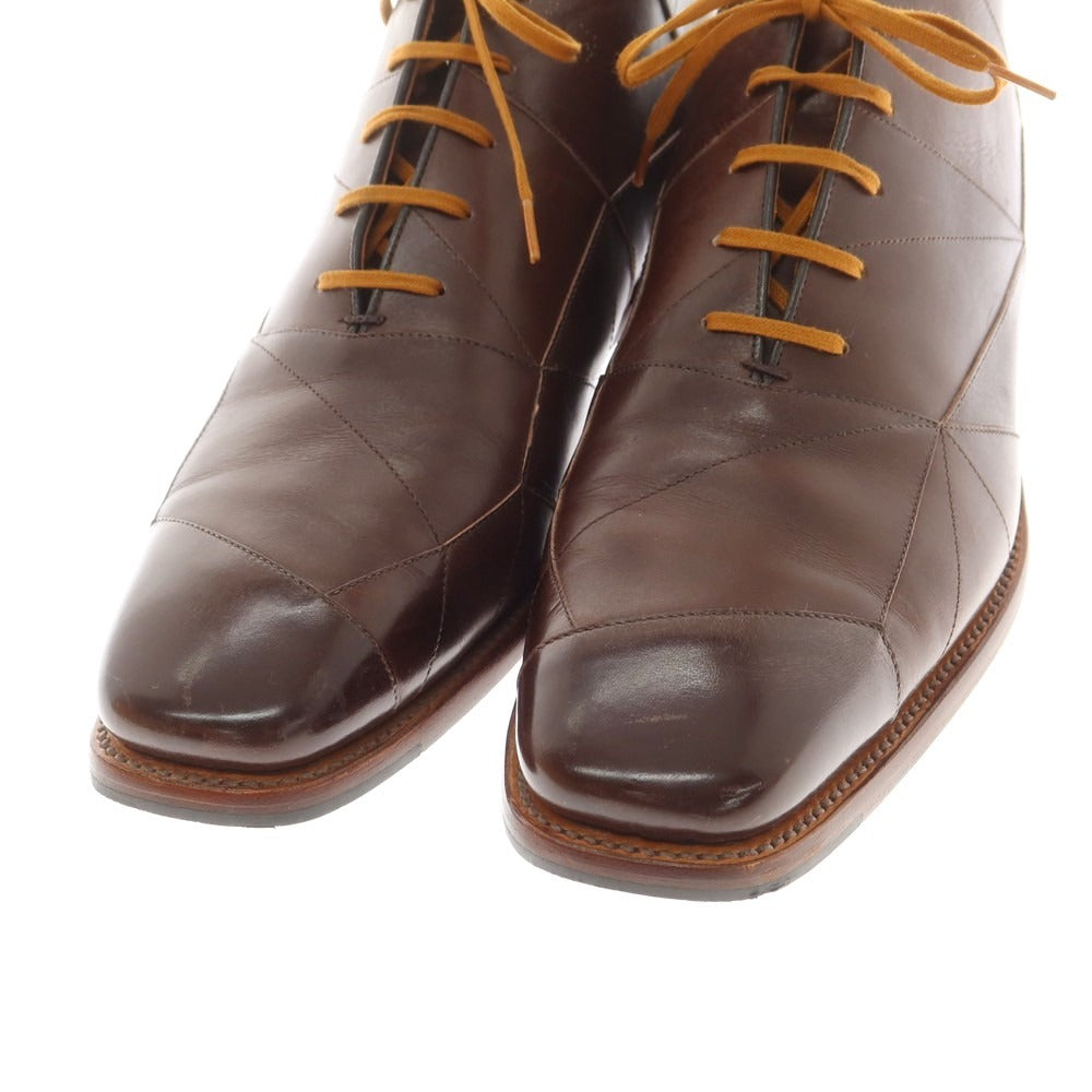 【中古】スコッチグレイン SCOTCH GRAIN SUMIDA spider スパイダー レースアップブーツ ブラウン【 25EE 】【 状態ランクB 】【 メンズ 】