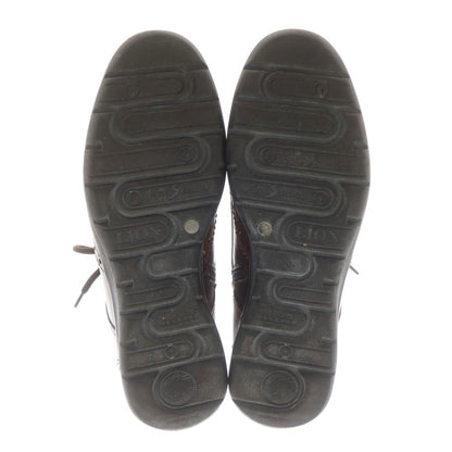 【中古】ライオン LION ウイングチップ ブーツ ブラウン【 41 】【 状態ランクC 】【 メンズ 】