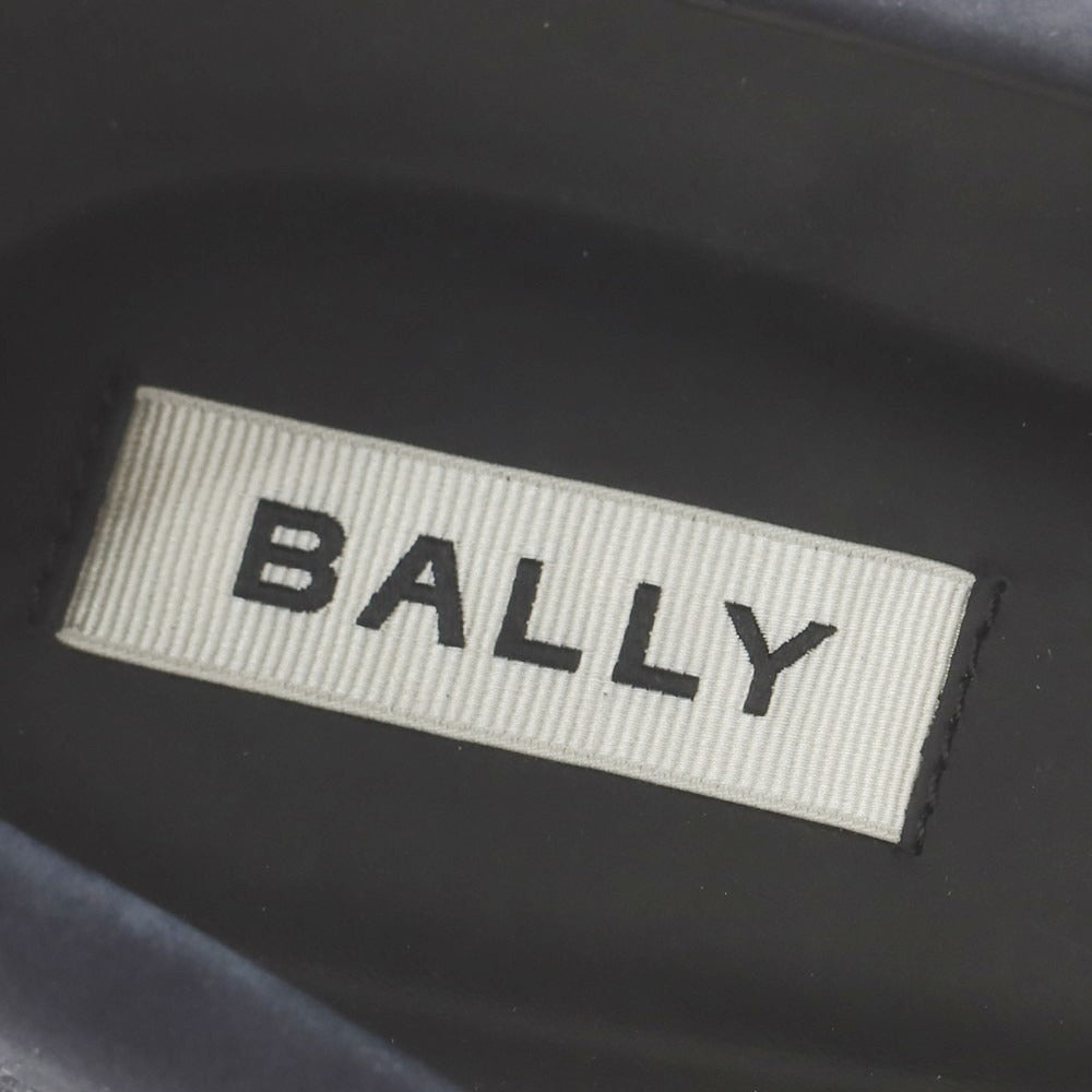 【中古】バリー BALLY ヌバックレザー コインローファースニーカー ネイビー【 41 1/2 】【 状態ランクA 】【 メンズ 】