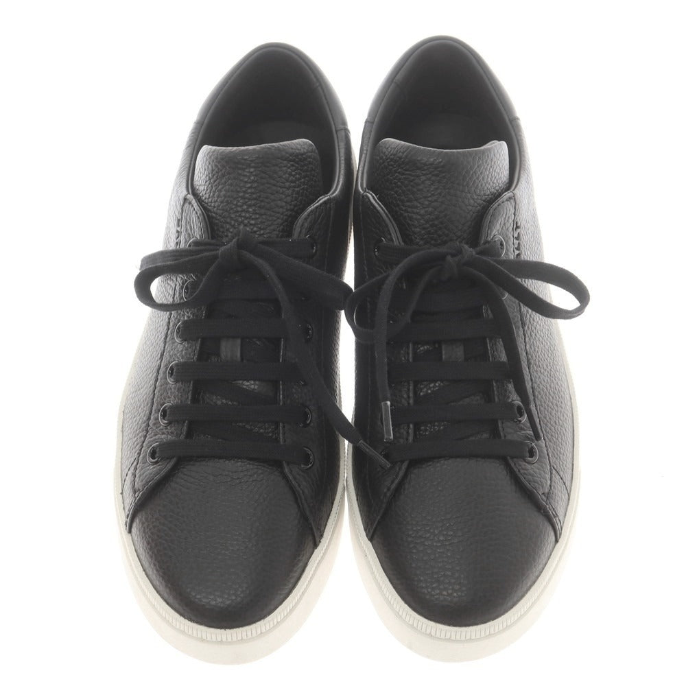 【中古】バリー BALLY シュリンクレザー スニーカー ブラック【 41 】【 状態ランクB 】【 メンズ 】