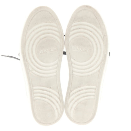 【中古】バリー BALLY シュリンクレザー スニーカー ブラック【 41 】【 状態ランクB 】【 メンズ 】