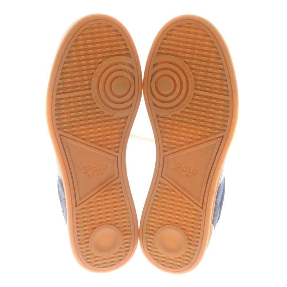 【中古】ポロ ラルフローレン Polo Ralph Lauren スエード スニーカー ネイビー【 US9 】【 状態ランクA 】【 メンズ 】