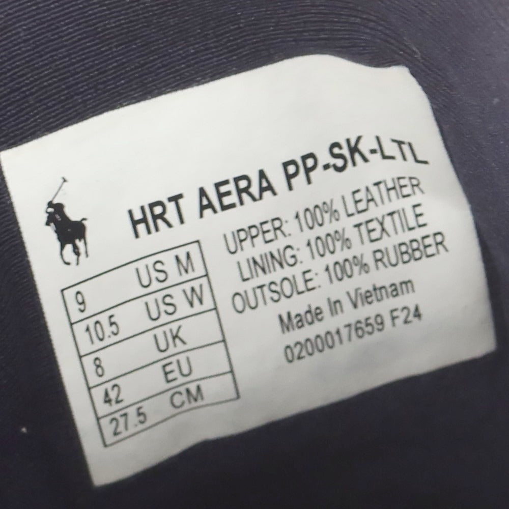 【中古】ポロ ラルフローレン Polo Ralph Lauren スエード スニーカー ネイビー【 US9 】【 状態ランクA 】【 メンズ 】