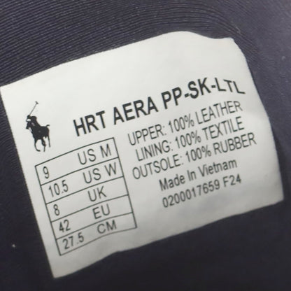 【中古】ポロ ラルフローレン Polo Ralph Lauren スエード スニーカー ネイビー【 US9 】【 状態ランクA 】【 メンズ 】