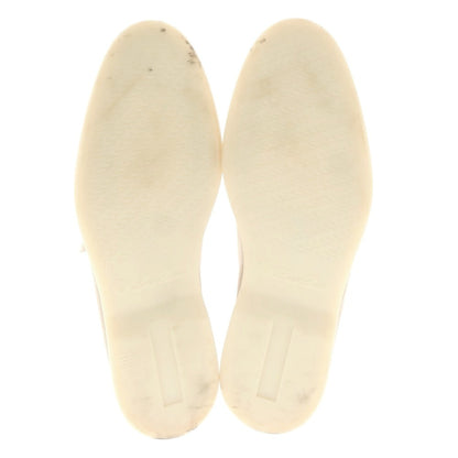 【中古】ロロピアーナ Loro Piana スエード Uチップヴァンプローファー ベージュ【 41 1/2 】【 状態ランクB 】【 メンズ 】