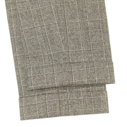 【中古】シャマット Sciamat ウール チェック ドレススラックスパンツ ウォームグレー系【 46 】【 状態ランクC 】【 メンズ 】