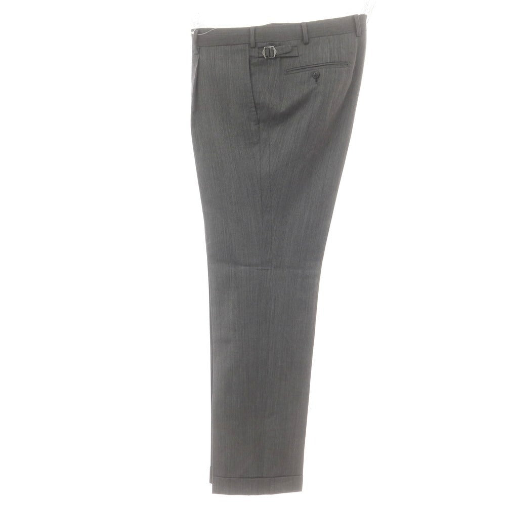 【中古】ランバンコレクション LANVIN COLLECTION ウール ドレススラックスパンツ ダークグレー系【 94 】【 状態ランクB 】【 メンズ 】