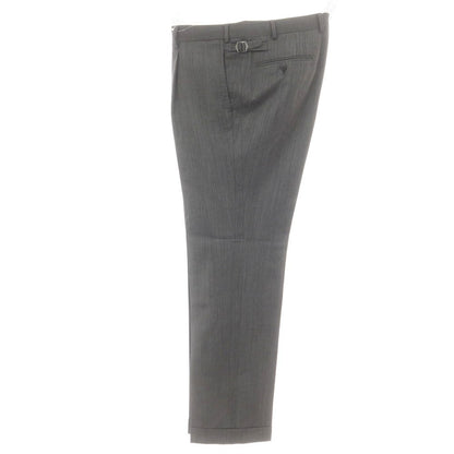 【中古】ランバンコレクション LANVIN COLLECTION ウール ドレススラックスパンツ ダークグレー系【 94 】【 状態ランクB 】【 メンズ 】