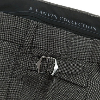 【中古】ランバンコレクション LANVIN COLLECTION ウール ドレススラックスパンツ ダークグレー系【 94 】【 状態ランクB 】【 メンズ 】