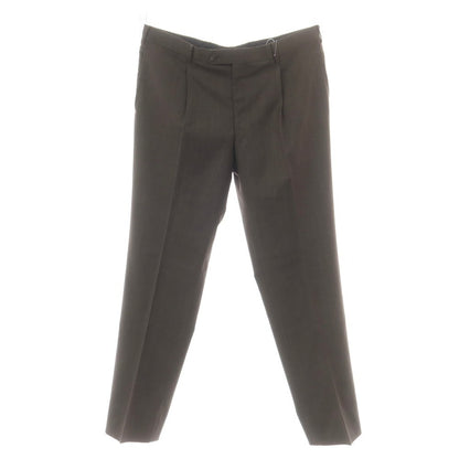 【中古】ランバンコレクション LANVIN COLLECTION ウール ドレススラックスパンツ ブラウン【 94 】【 状態ランクB 】【 メンズ 】