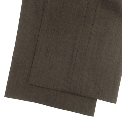 【中古】ランバンコレクション LANVIN COLLECTION ウール ドレススラックスパンツ ブラウン【 94 】【 状態ランクB 】【 メンズ 】