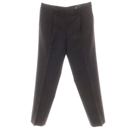 【中古】ランバンコレクション LANVIN COLLECTION ウール ドレススラックスパンツ ダークブラウン【 94 】【 状態ランクB 】【 メンズ 】