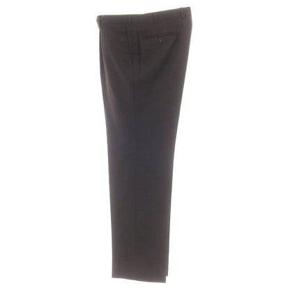 【中古】ランバンコレクション LANVIN COLLECTION ウール ドレススラックスパンツ ダークブラウン【 94 】【 状態ランクB 】【 メンズ 】
