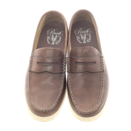 【中古】コールハーン COLE HAAN ローファー グレイッシュブラウン【 9 1/2M 】【 状態ランクC 】【 メンズ 】