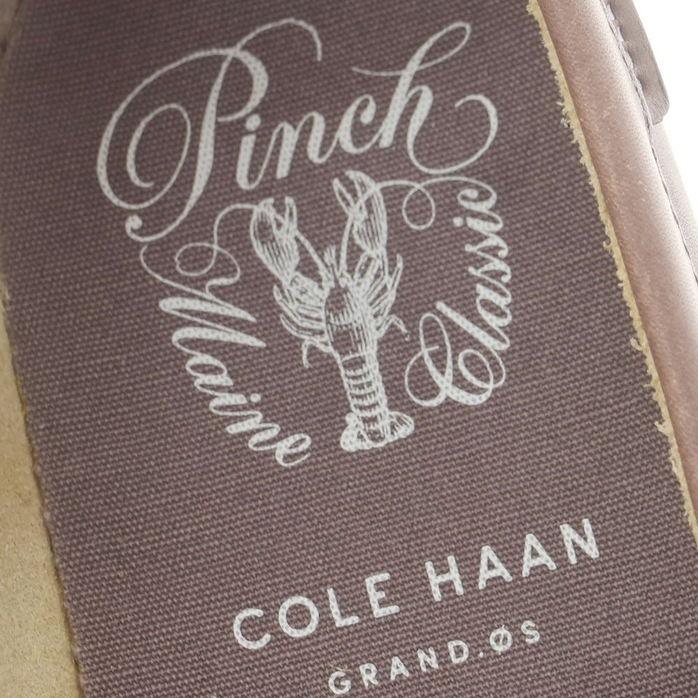 【中古】コールハーン COLE HAAN ローファー グレイッシュブラウン【 9 1/2M 】【 状態ランクC 】【 メンズ 】