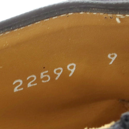 【中古】インテレッサ INTERESSA スエード シングルモンク ブーツ ネイビー【 9 】【 状態ランクB 】【 メンズ 】