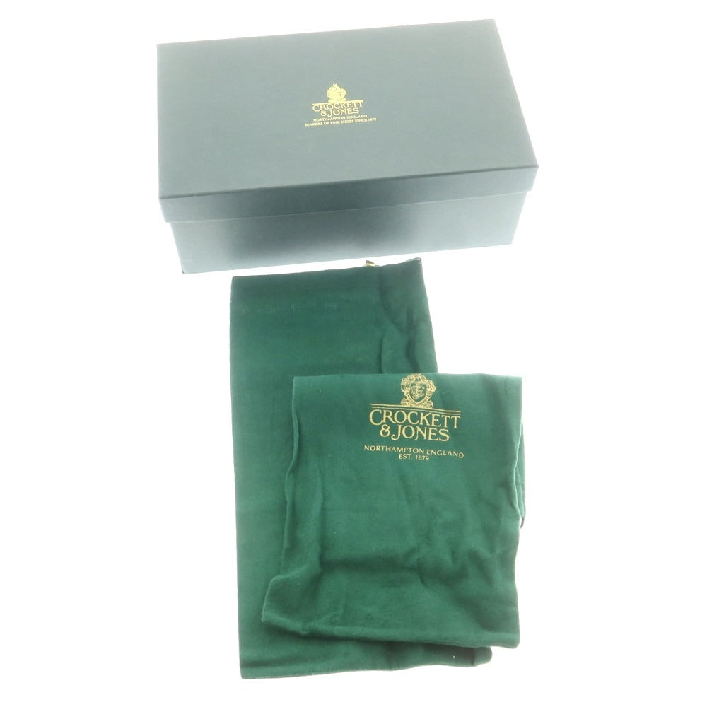 【中古】クロケットアンドジョーンズ CROCKETT&amp;JONES RICHMOND2 コインローファー ブラック【 7E 】【 状態ランクB 】【 メンズ 】