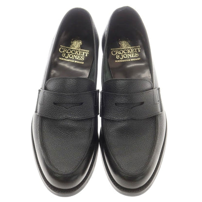 【中古】クロケットアンドジョーンズ CROCKETT&amp;JONES RICHMOND2 コインローファー ブラック【 7E 】【 状態ランクB 】【 メンズ 】