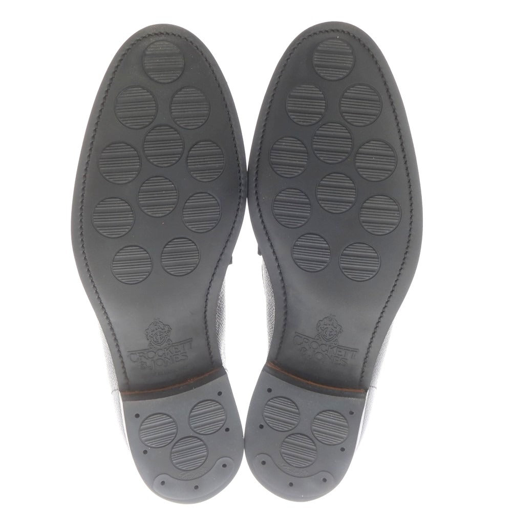 【中古】クロケットアンドジョーンズ CROCKETT&amp;JONES RICHMOND2 コインローファー ブラック【 7E 】【 状態ランクB 】【 メンズ 】