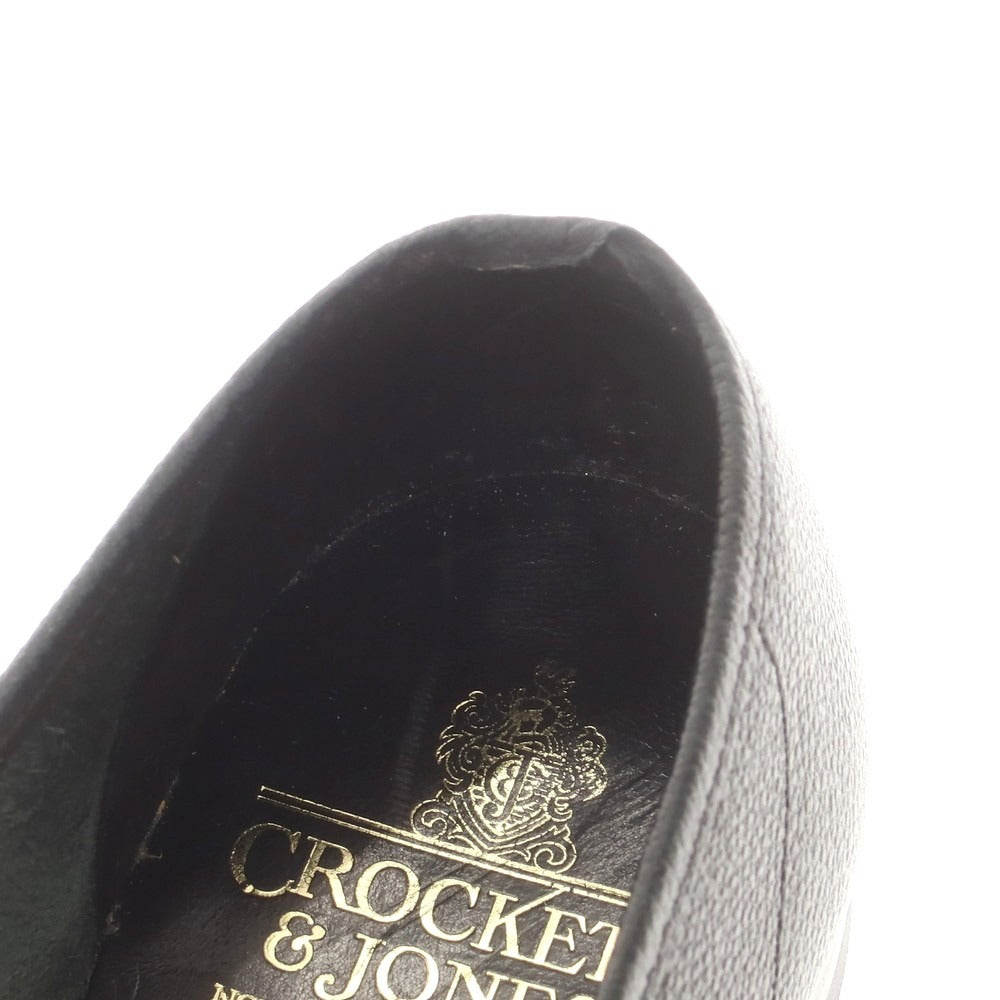 【中古】クロケットアンドジョーンズ CROCKETT&amp;JONES RICHMOND2 コインローファー ブラック【 7E 】【 状態ランクB 】【 メンズ 】
