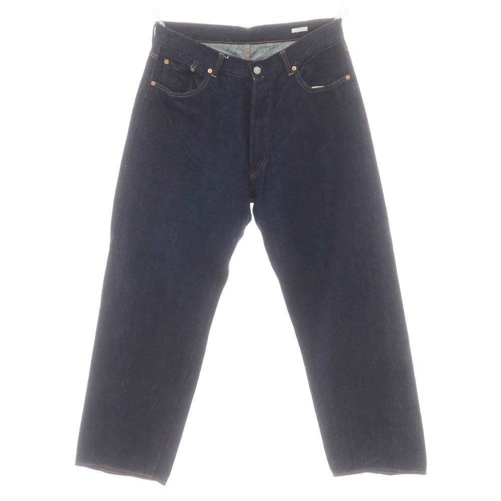 【中古】コモリ COMOLI コットン ジーンズ デニムパンツ ネイビー【 2 】【 状態ランクB 】【 メンズ 】