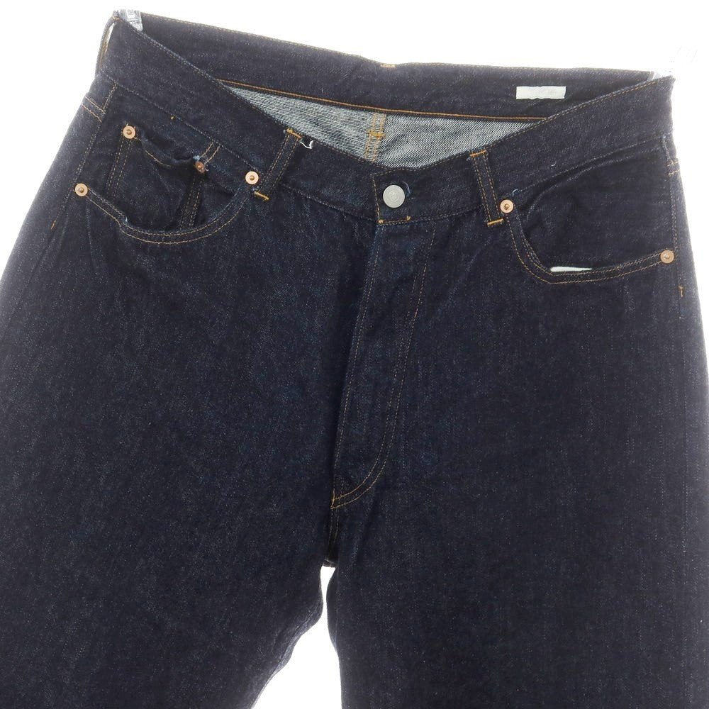 【中古】コモリ COMOLI コットン ジーンズ デニムパンツ ネイビー【 2 】【 状態ランクB 】【 メンズ 】