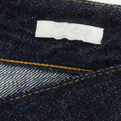 【中古】コモリ COMOLI コットン ジーンズ デニムパンツ ネイビー【 2 】【 状態ランクB 】【 メンズ 】