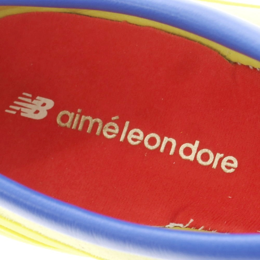 【中古】【未使用】エメ レオン ドレ Aime Leon Dore × NEW BALANCE 2025年春夏 MT10T スニーカー ネオンイエロー【 27.5cm 】【 状態ランクS 】【 メンズ 】