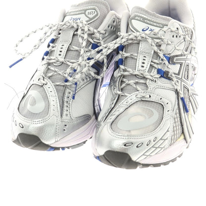 【中古】アシックス asics × INVINCIBLE 2025年春夏 Gel-Nimbus 10.1 スニーカー シルバーxホワイト×ブルー【 27cm 】【 状態ランクA 】【 メンズ 】