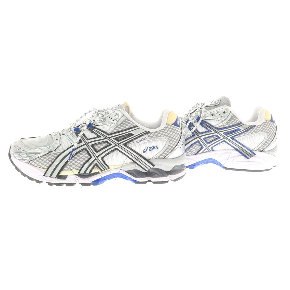 【中古】アシックス asics × INVINCIBLE 2025年春夏 Gel-Nimbus 10.1 スニーカー シルバーxホワイト×ブルー【 27cm 】【 状態ランクA 】【 メンズ 】