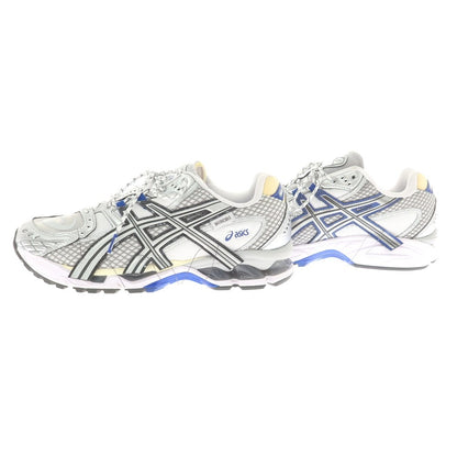 【中古】アシックス asics × INVINCIBLE 2025年春夏 Gel-Nimbus 10.1 スニーカー シルバーxホワイト×ブルー【 27cm 】【 状態ランクA 】【 メンズ 】