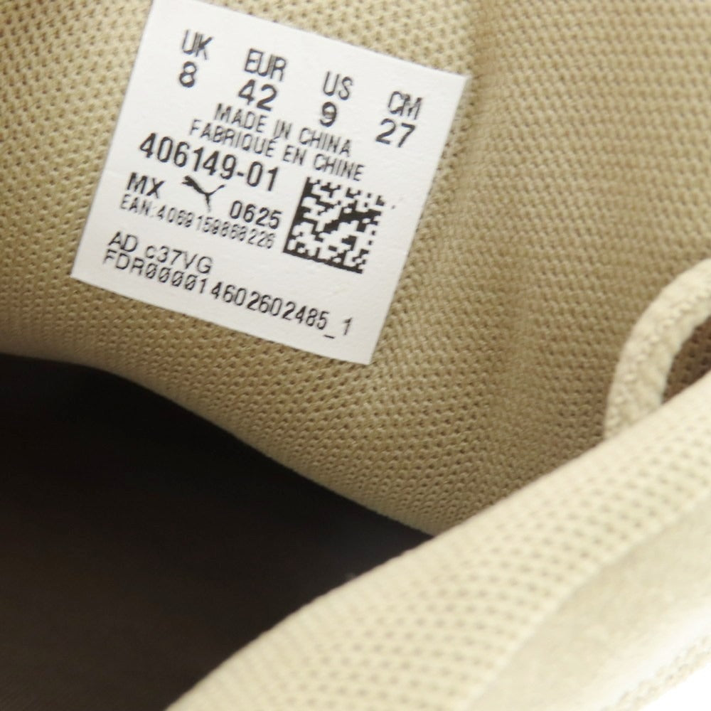 【中古】【未使用】グラフペーパー Graphpaper × PUMA 2025年春夏 SPEEDCAT PLUS スニーカー グレージュ【サイズ27cm】【 状態ランクS 】【 メンズ 】 [CPD]