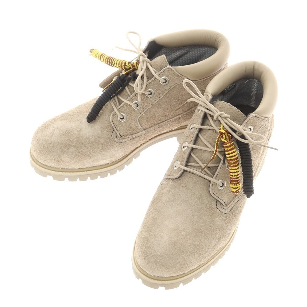 【中古】【未使用】ノンネイティブ nonnative × Timberland MID LC WATERPROOF CHUKKA スエード チャッカブーツ サンド【 26 】【 状態ランクS 】【 メンズ 】
