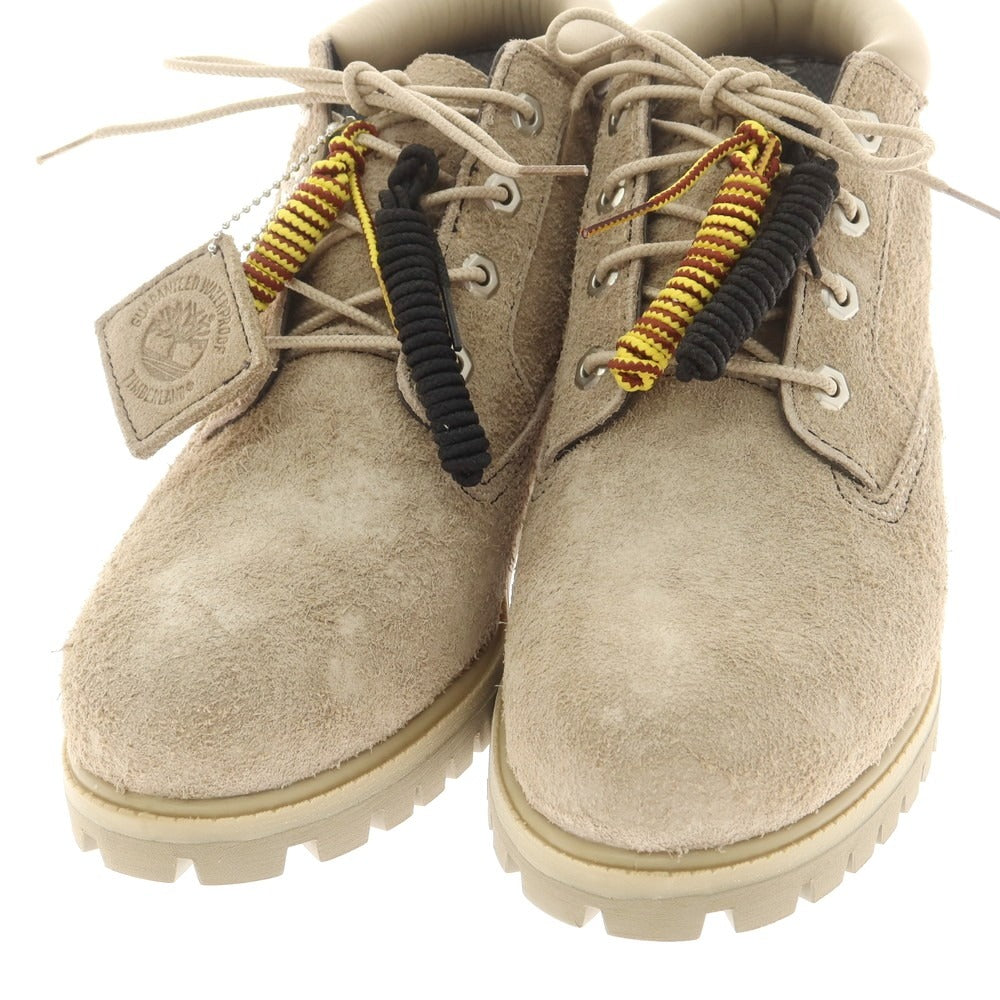 【中古】【未使用】ノンネイティブ nonnative × Timberland MID LC WATERPROOF CHUKKA スエード チャッカブーツ サンド【 26 】【 状態ランクS 】【 メンズ 】