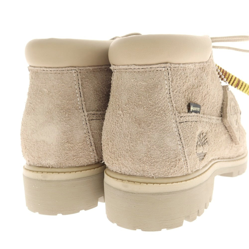 【中古】【未使用】ノンネイティブ nonnative × Timberland MID LC WATERPROOF CHUKKA スエード チャッカブーツ サンド【 26 】【 状態ランクS 】【 メンズ 】