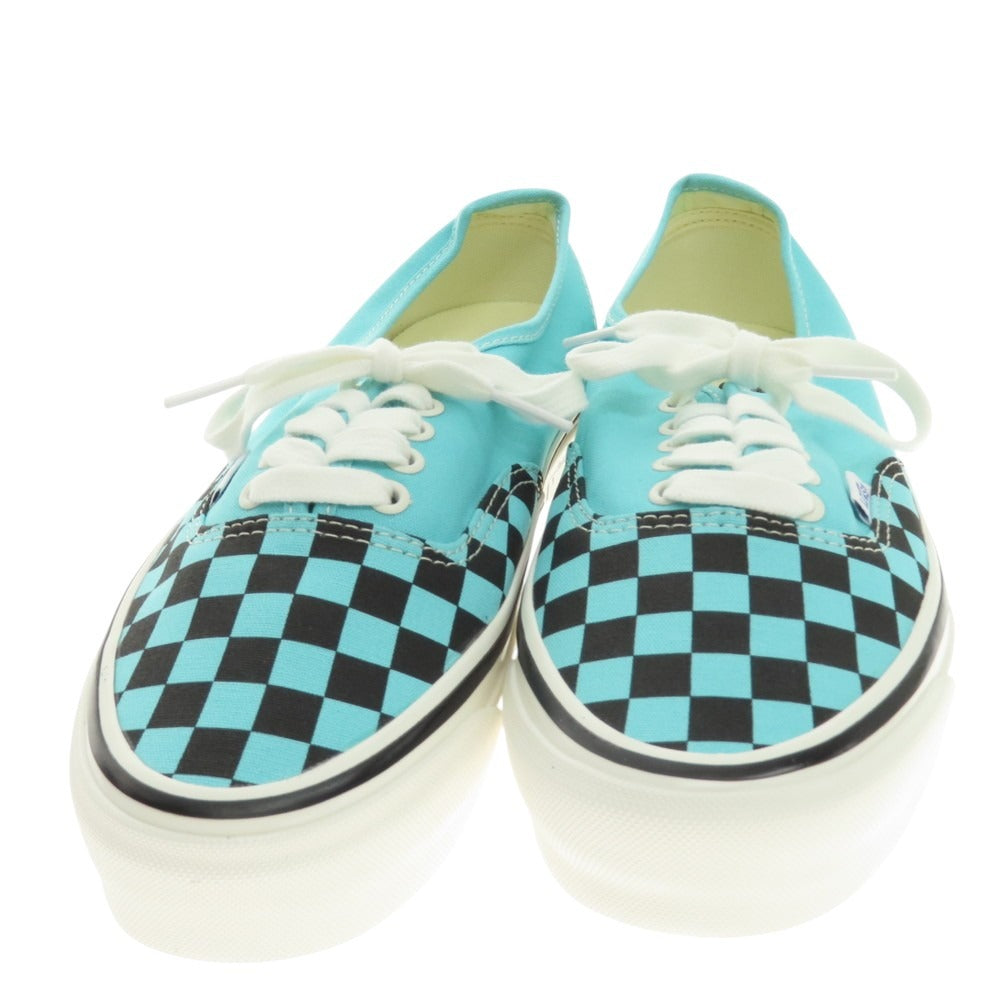 【中古】【未使用】ワコマリア WACKO MARIA × VANS 2025年春夏 Lx Authentic 44 スニーカー ターコイズブルー【 26.5cm 】【 状態ランクS 】【 メンズ 】