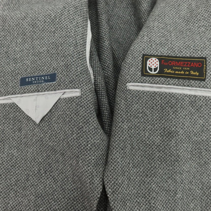 【中古】センチネル SENTINEL ウール テーラードジャケット グレー系【 48 】【 状態ランクB 】【 メンズ 】