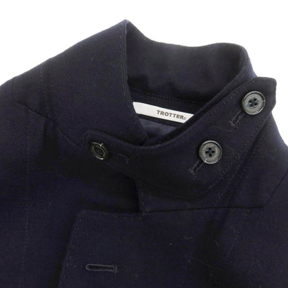 【中古】マッキントッシュフィロソフィー MACKINTOSH PHILOSOPHY TROTTER ストレッチウール カジュアルジャケット ネイビー【 38 】【 状態ランクB 】【 メンズ 】